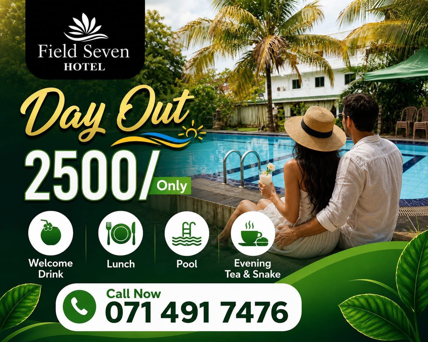 Field Seven Hotel - Day Out Package